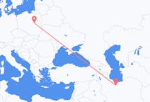 Flyreiser fra Teheran, til Warszawa