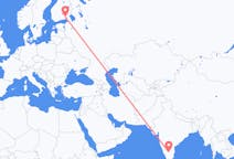 Flights from Bengaluru, India to Lappeenranta, Finland