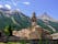 View of the Church of Saint Ursus (Italian: Chiesa di Sant'Orso) in Cogne, Aosta Valley, north Italy.
