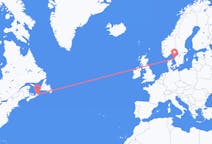 Flyreiser fra Sydney i Nova Scotia, til Göteborg