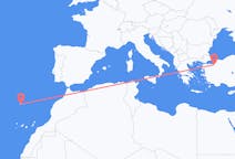 Flights from Funchal, Portugal to Bursa, Turkey