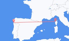 Flights from Calvi, Haute-Corse, France to Vigo, Spain