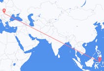出发地 印度尼西亚万鸦老目的地 罗马尼亚奥拉迪亚的航班