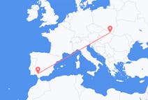 Flights from Košice in Slovakia to Seville in Spain