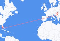 Loty z Key West w Stanach Zjednoczonych do Belgradu w Serbii