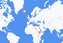 Flights from Jinka, Ethiopia to Reykjavik, Iceland