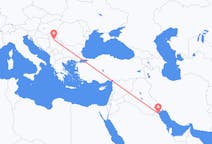 Flyrejser fra Kuwait City, Kuwait til Beograd, Serbien