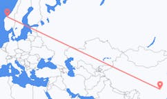 Flyrejser fra Yueyang, Kina til Molde, Norge