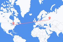Flyg från Toronto, Kanada till Kazan, Ryssland