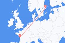 Flyreiser fra La Rochelle, til Stockholm