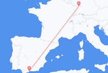 Flyreiser fra Málaga, Spania til Karlsruhe, Tyskland