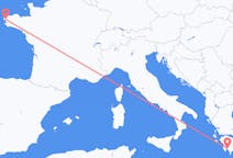 希腊出发地 卡拉马塔飞往希腊目的地 布雷斯特的航班
