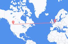 Flyreiser fra Cranbrook, Canada til Amsterdam, Nederland