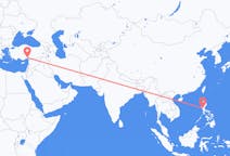 Flyrejser fra Angeles, Filippinerne til Adana, Tyrkiet