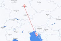 Flights from Nuremberg, Germany to Pula, Croatia