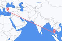 Flights from Trang to Antalya