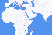 Flyg från Nossi-Bé, Madagaskar till Aten, Grekland
