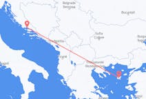 Flüge von Lemnos, nach Split