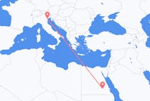 Flights from Aswan, Egypt to Venice, Italy