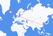 Flyrejser fra Wenzhou til Reykjavík