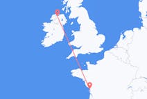 Flug frá Derry, Norður-Írlandi til La Rochelle, Frakklandi