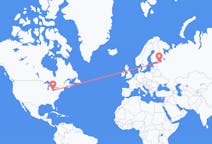 Flights from Cleveland, the United States to Saint Petersburg, Russia