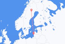 Flights from Arvidsjaur, Sweden to Palanga, Lithuania