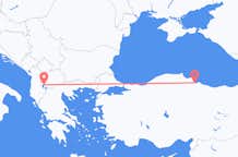 Flights from Samsun to Ohrid
