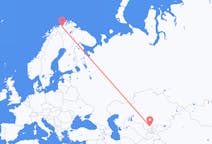 Flyreiser fra Tsjimkent, Kasakhstan til Alta, Norge