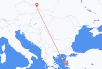 出发地 捷克出发地 俄斯特拉发目的地 希腊希俄斯的航班