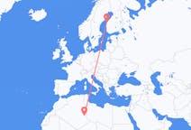 Flights from Illizi, Algeria to Vaasa, Finland