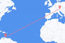 Flights from Willemstad to Salzburg