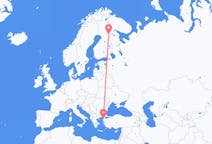 Flights from Çanakkale, Turkey to Kuusamo, Finland