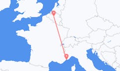 Рейсы из Монако, Монако в Брюссель, Бельгия