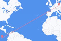 Flug frá Baltra-eyju, Ekvador til Dresden, Þýskalandi