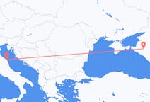 Flights from Krasnodar, Russia to Ancona, Italy