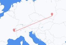 Flyrejser fra Chambery, Frankrig til Rzeszow, Polen