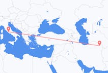 Flyrejser fra Mashhad, Iran til Rom, Italien