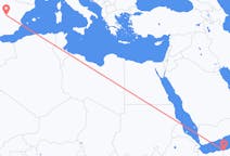 出发地 索马里出发地 博萨索目的地 西班牙马德里的航班