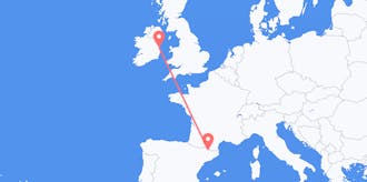 Flyrejser fra Andorra til Irland