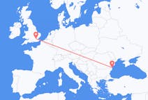 Flyreiser fra Constanța, Romania til London, England