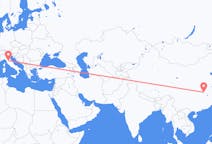 Flyrejser fra Wuhan, Kina til Firenze, Italien