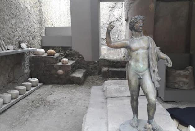 Herculaneum의 고고학 공원 방문