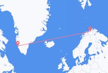 Flüge von Nuuk, Grönland nach Alta, Norwegen