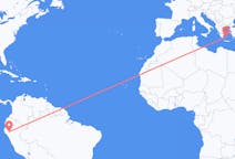 Flights from Jaén, Peru to Plaka, Milos, Greece