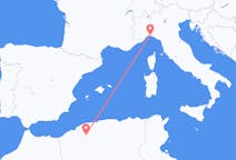 Flyg från Tiaret till Genua