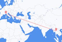 Flights from Lampang Province, Thailand to Genoa, Italy