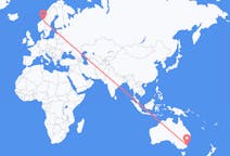 Flights from Moruya, Australia to Trondheim, Norway