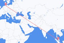 Flüge von Kuala Lumpur, Malaysia nach Hamburg, Deutschland