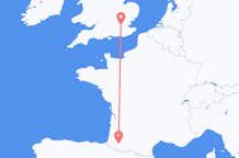 Flyrejser fra Pau, Frankrig til London, England